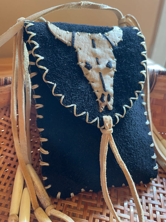 Skull Totem Medicine Pouch