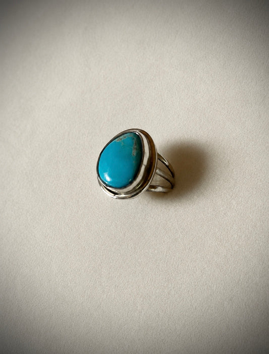 Turquoise Silver Ring